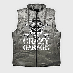 Мужской жилет Crazy garage, цвет: 3D-черный