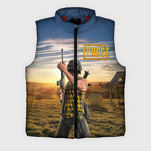 Мужской жилет PUBG / 3D-Красный – фото 1