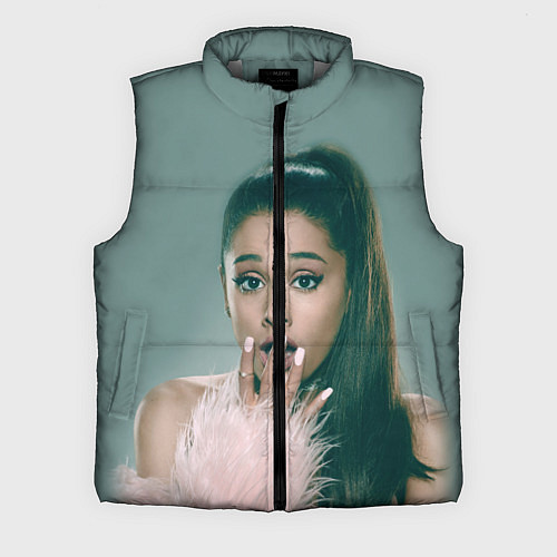 Мужской жилет Ariana Grande Ариана Гранде / 3D-Светло-серый – фото 1