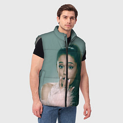 Мужской жилет Ariana Grande Ариана Гранде, цвет: 3D-светло-серый — фото 2