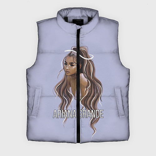 Мужской жилет Ariana Grande Ариана Гранде / 3D-Черный – фото 1