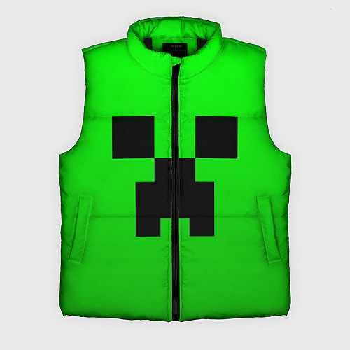 Мужской жилет MINECRAFT / 3D-Черный – фото 1
