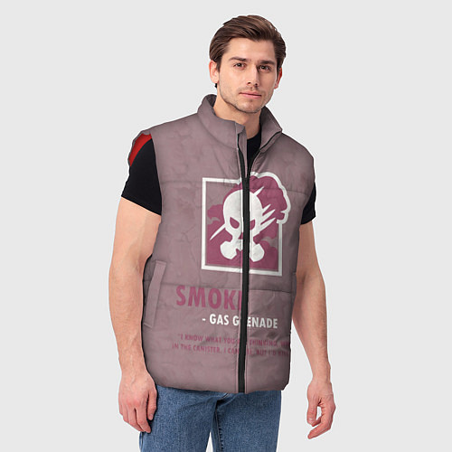 Мужской жилет Smoke R6s / 3D-Красный – фото 3