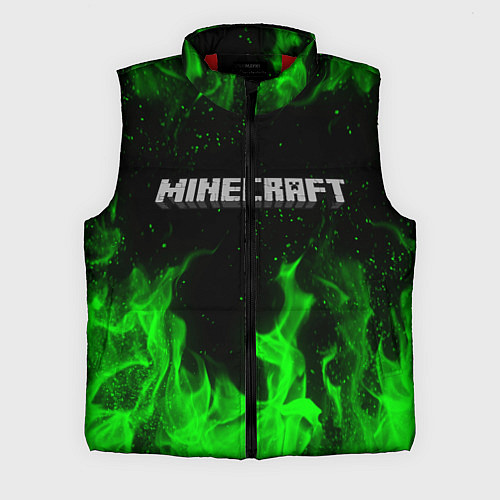 Мужской жилет MINECRAFT / 3D-Красный – фото 1