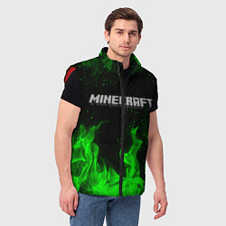 Мужской жилет MINECRAFT, цвет: 3D-красный — фото 2