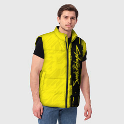 Мужской жилет CYBERPUNK 2077, цвет: 3D-черный — фото 2