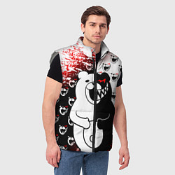 Мужской жилет MONOKUMA, цвет: 3D-светло-серый — фото 2