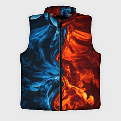 Мужской жилет Огонь и вода, цвет: 3D-светло-серый