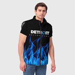 Мужской жилет DETROIT: BECOME HUMAN, цвет: 3D-светло-серый — фото 2