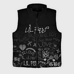 Мужской жилет LIL PEEP, цвет: 3D-черный