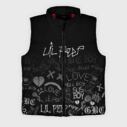 Мужской жилет LIL PEEP, цвет: 3D-красный