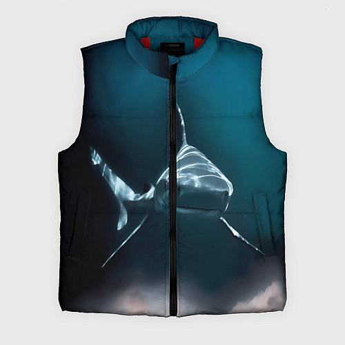 Мужской жилет Акула / 3D-Красный – фото 1