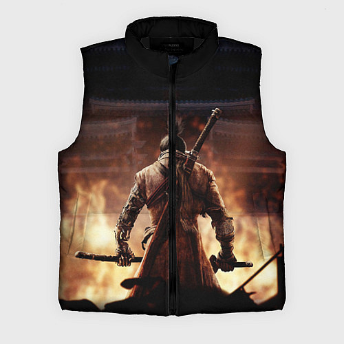 Мужской жилет Sekiro shadows die twice / 3D-Черный – фото 1