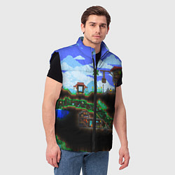 Мужской жилет TERRARIA EXCLUSIVE, цвет: 3D-черный — фото 2