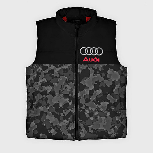 Мужской жилет AUDI / 3D-Красный – фото 1