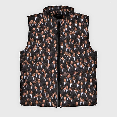 Мужской жилет Растерянный Траволта / 3D-Черный – фото 1