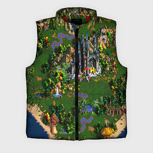 Мужской жилет Heroes of Might and Magic / 3D-Красный – фото 1