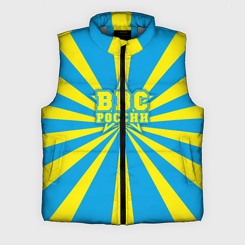 Мужской жилет ВВС России / 3D-Светло-серый – фото 1