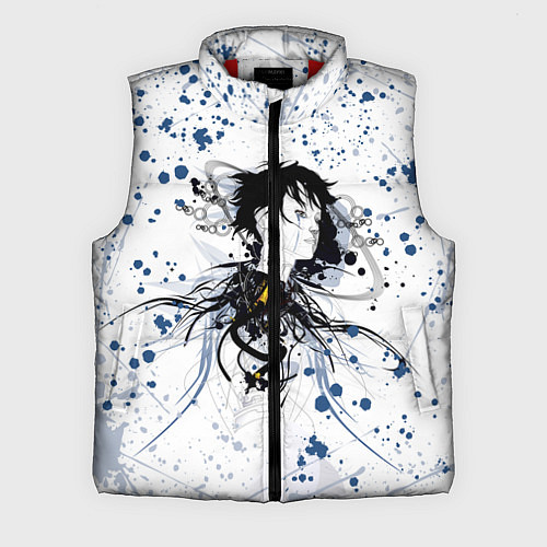 Мужской жилет Призрак в доспехах / 3D-Красный – фото 1