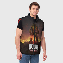 Мужской жилет DOOM ETERNAL, цвет: 3D-красный — фото 2