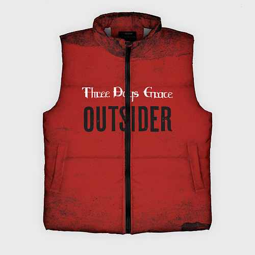 Мужской жилет Three days grace Outsider / 3D-Светло-серый – фото 1