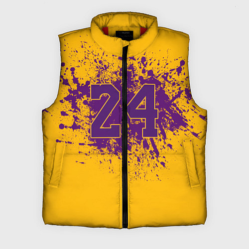 Мужской жилет Kobe Bryant / 3D-Красный – фото 1