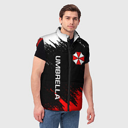 Мужской жилет UMBRELLA CORP, цвет: 3D-красный — фото 2