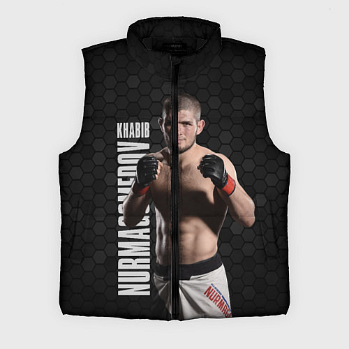 Мужской жилет Хабиб Нурмагомедов / 3D-Черный – фото 1