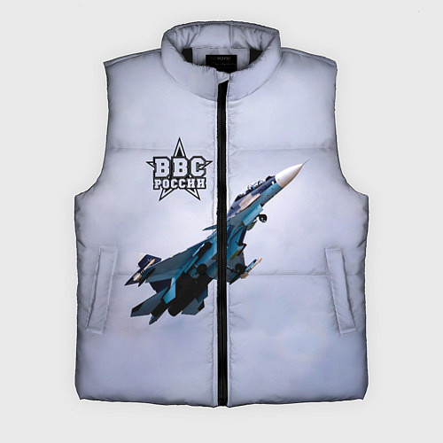 Мужской жилет ВВС России / 3D-Черный – фото 1