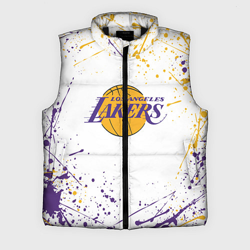 Мужской жилет LA LAKERS / 3D-Черный – фото 1