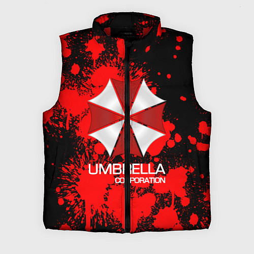 Мужской жилет UMBRELLA CORP / 3D-Красный – фото 1