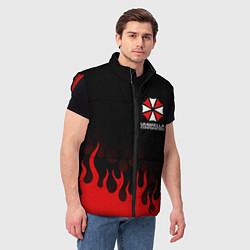 Мужской жилет UMBRELLA CORPORATION, цвет: 3D-красный — фото 2