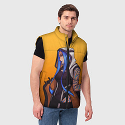 Мужской жилет Maya, цвет: 3D-черный — фото 2