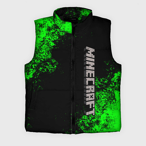 Мужской жилет MINECRAFT / 3D-Черный – фото 1