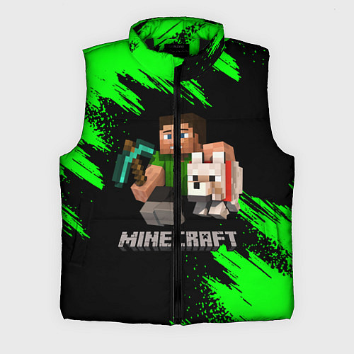 Мужской жилет MINECRAFT / 3D-Черный – фото 1