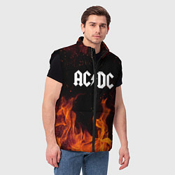 Мужской жилет AC DC, цвет: 3D-черный — фото 2