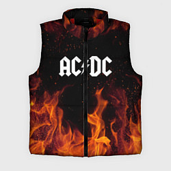 Мужской жилет AC DC, цвет: 3D-красный