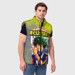 Мужской жилет Моя геройская академия Изуку, цвет: 3D-светло-серый — фото 2