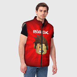 Мужской жилет ROBLOX, цвет: 3D-светло-серый — фото 2