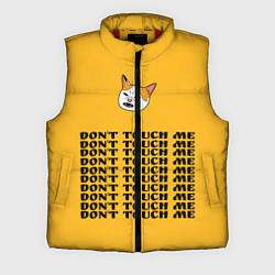 Мужской жилет Don't touch me, цвет: 3D-красный