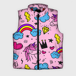 Мужской жилет Единороги