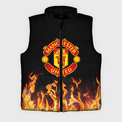 Мужской жилет МАНЧЕСТЕР ЮНАЙТЕД, цвет: 3D-черный