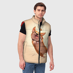 Мужской жилет КОРГИ, цвет: 3D-красный — фото 2