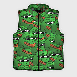 Мужской жилет Pepe The Frog, цвет: 3D-светло-серый