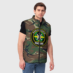 Мужской жилет Войска связи, цвет: 3D-черный — фото 2