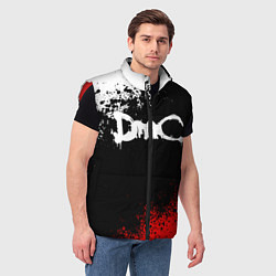 Мужской жилет DEVIL MAY CRY DMC, цвет: 3D-красный — фото 2