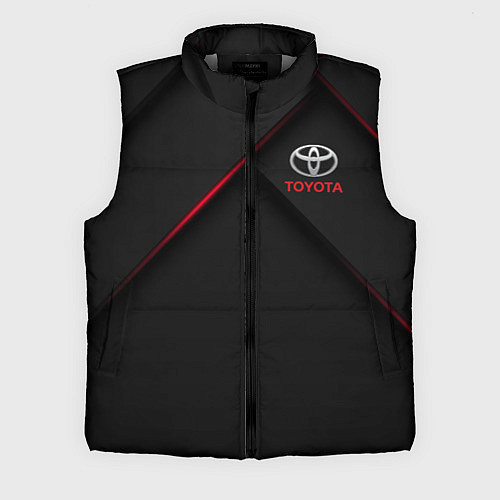 Мужской жилет TOYOTA / 3D-Светло-серый – фото 1