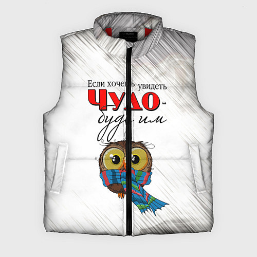 Мужской жилет Чудо / 3D-Красный – фото 1