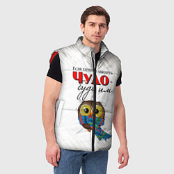 Мужской жилет Чудо, цвет: 3D-красный — фото 2