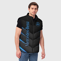 Мужской жилет Mercedes-Benz, цвет: 3D-черный — фото 2